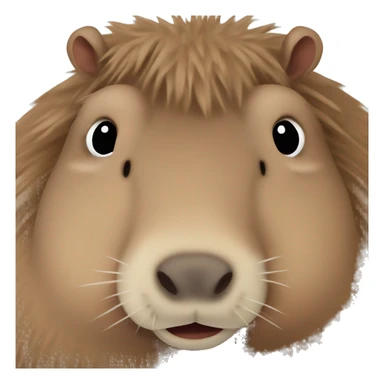 Capybara amoureux sticker