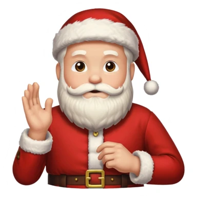 minecraft art santa claus sticker