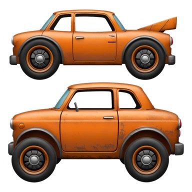 Cursed Toy Car sticker