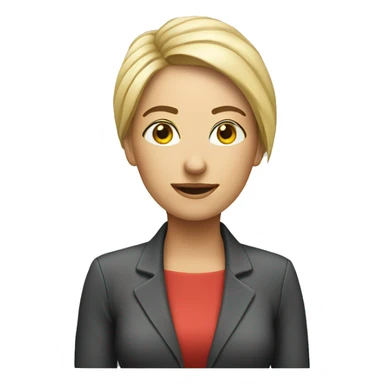 marketing expert woman sticker