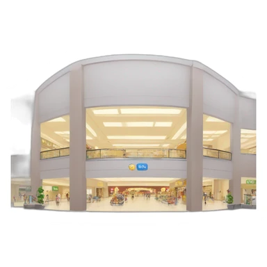 shopping mall sticker