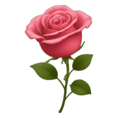 Poing qui tient une rose sticker