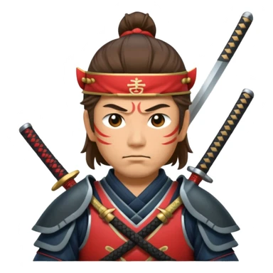 japan samirai sticker