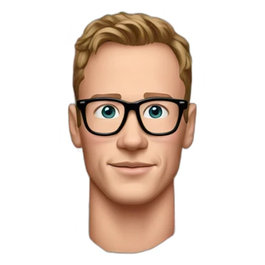 Jonathan Toews wearing glasses as a pretzel with pastel roses sticker