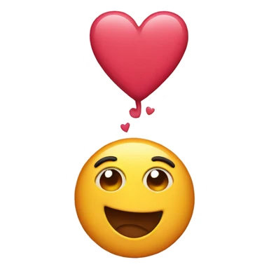 emoji in love sticker