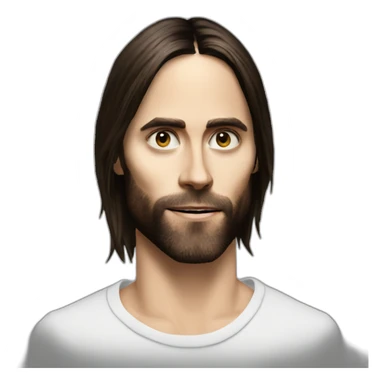 jared leto sticker