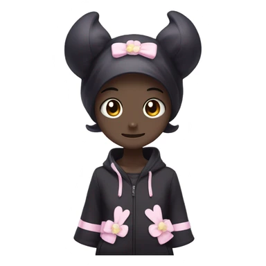 Kuromi with mymelody  sticker