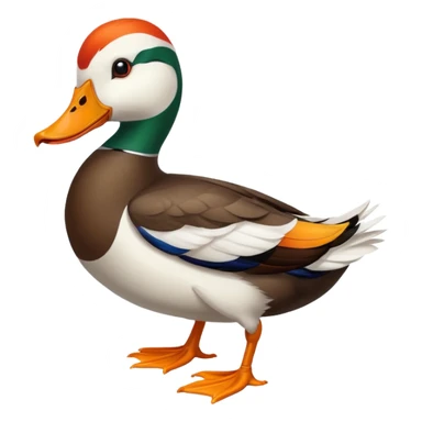 Dutch Hookbill Duck sticker