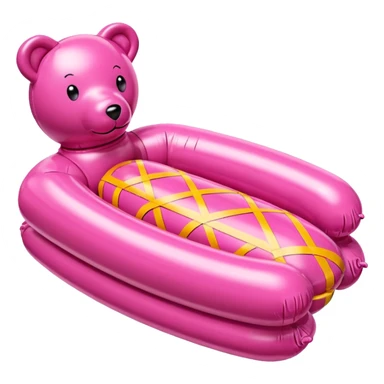  paris SPAM meat jeff koons style inflatable sculpture art  sticker
