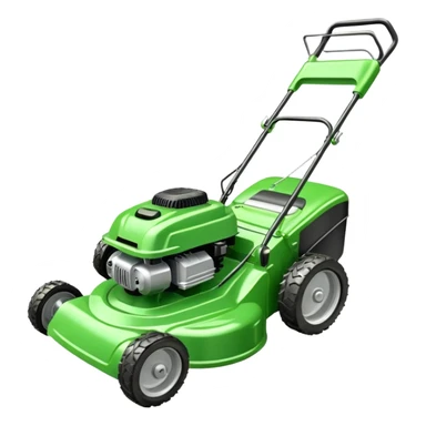 Lawn mower sticker