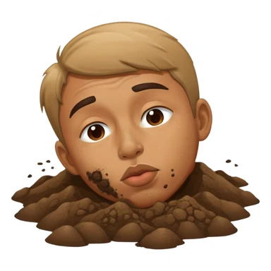 a man kissing the ground sticker