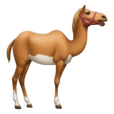 Saussice sur un chameau sticker