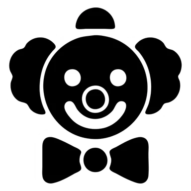 clown sticker