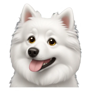 American eskimo dog sticker