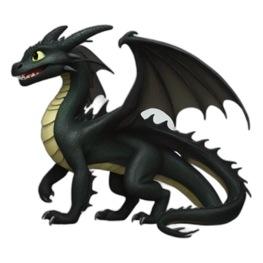 Dragon (Toothless) sticker