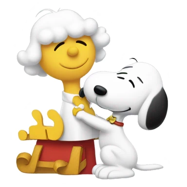 Snoopy and woodstock sticker