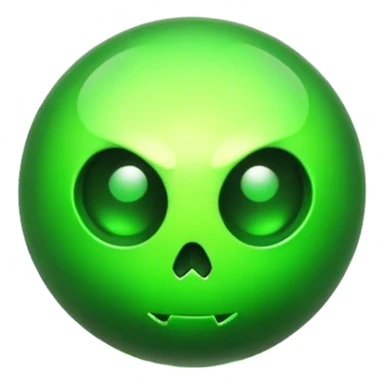 Toxic green  sticker