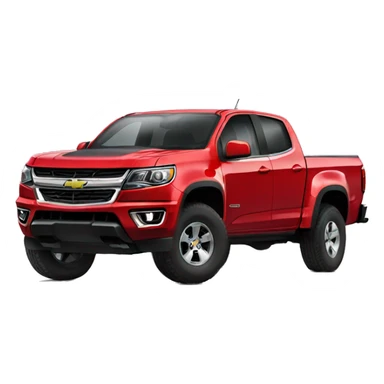 Red Chevy Colorado sticker