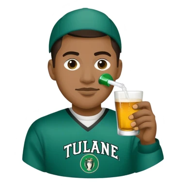 Tulane university alcohol  sticker
