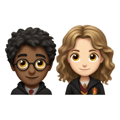 harry potter and hermione sticker