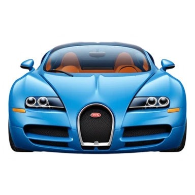 bugati car sticker