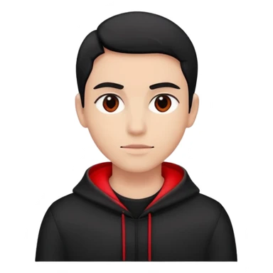 Welcome in, in black and red sticker