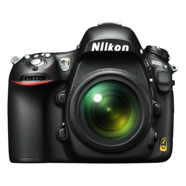 Nikon camera sticker
