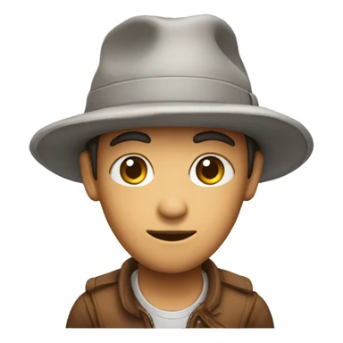 ET com chapéu sticker