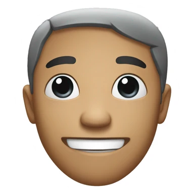 A face with here we go again expression  sticker