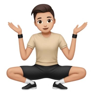 tiktok dance sit down sticker