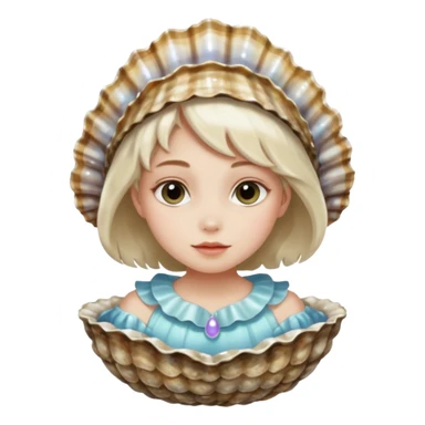 Disney Alice in Wonderland Young Oyster sticker