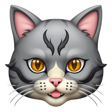 Um gato mascarado com a arma de tiro sticker