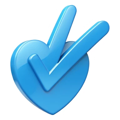 Vetified blue mark for account sticker