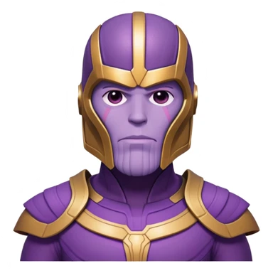 Thanos character from Squid Game sticker