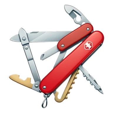 swiss knife sticker