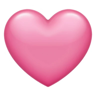 Pink beautiful shining heart  sticker