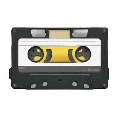 cassette tape sticker