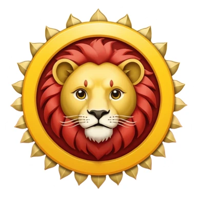 Please create the Iranian Lion and Sun flag? sticker