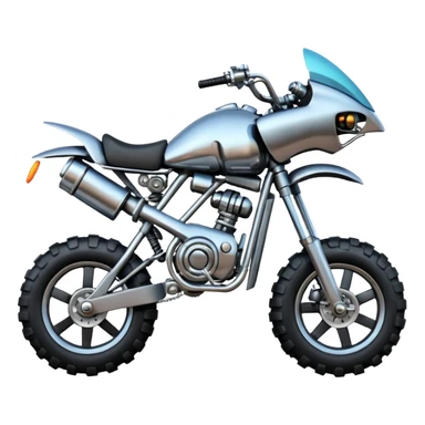 Very Low riding, extended wheelbase, Mech bike with very large(45 inches) off-road tires  sticker