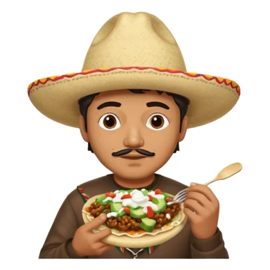 Mexican man eating birria tacos and he’s a film maker sticker