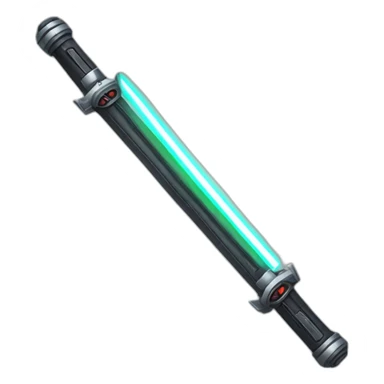 two lightsabers sticker