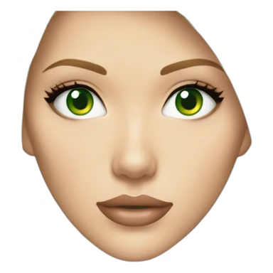 scarlett johansson blonde hair green eyes sticker