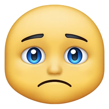 I want an emoji that says I'm not a cool boy sticker