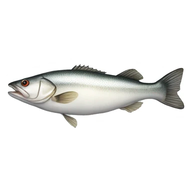 Pacific cod graph with silver skin steak sticker