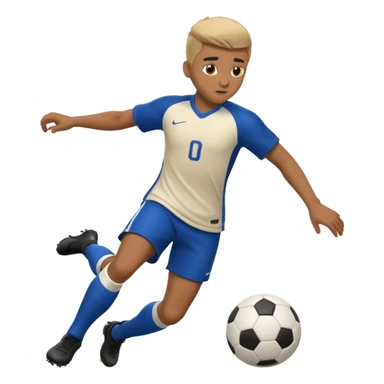 soccer tackling sticker