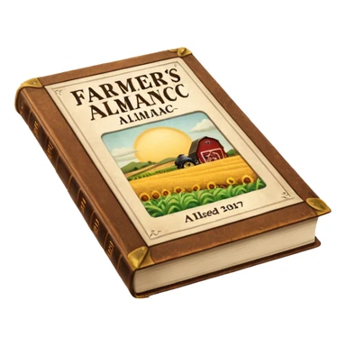 Farmers' Almanac sticker