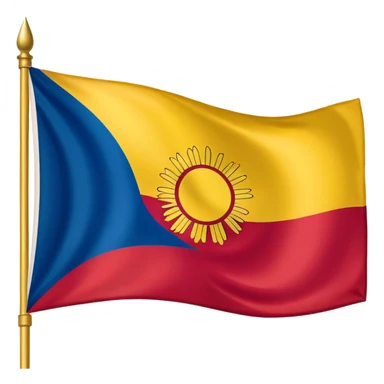 Tibetan flag sticker