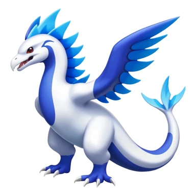 Lugia-Kyogre-Reshiram-Latios-fusion-creature (full body) sticker