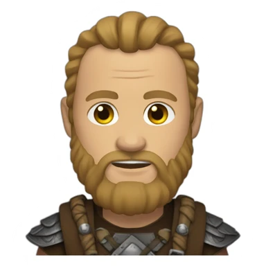 Ragnar lothbrook sticker