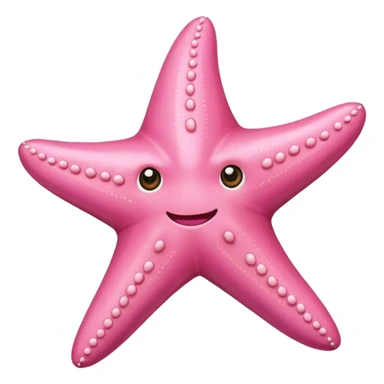  pink starfish sticker